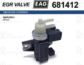 Клапан Электромагнитный Renault Clio Eag EAG 681412