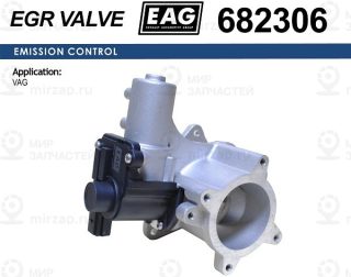 Клапан Egr Vag Transporter/Multivan/Crafter/Touareg 03- 2.5Tdi Eag EAG 682306