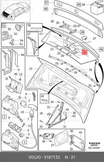 Запчасть VOLVO 9187153