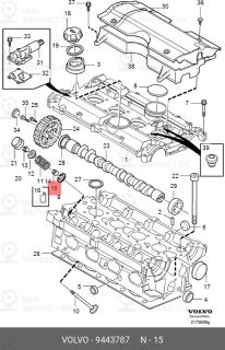 Запчасть VOLVO 9443787