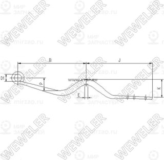 Запчасть WEWELER F001A037KA75