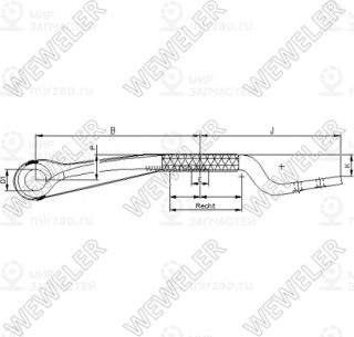 Запчасть WEWELER F188Z035ZA75