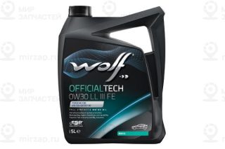 Моторное масло WOLF 1044344