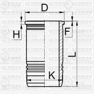 Запчасть YENMAK 5105228000