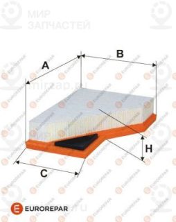 Запчасть EUROREPAR 1611155380