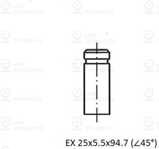 Запчасть ZIKMAR Z17524R