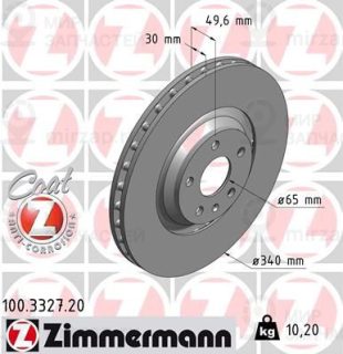 Запчасть ZIMMERMANN 100332720