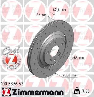 Запчасть ZIMMERMANN 100333652