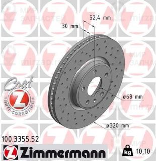 Запчасть ZIMMERMANN 100335552