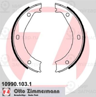 Комплект тормозных колодок стояночной системы ZIMMERMANN 109901031