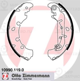 Комплект тормозных колодок ZIMMERMANN 109901190