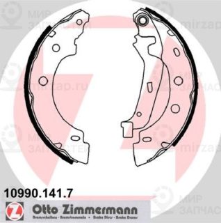 Комплект тормозных колодок ZIMMERMANN 109901417