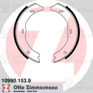 Комплект тормозных колодок стояночной системы ZIMMERMANN 109901539