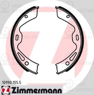 Комплект тормозных колодок стояночной системы ZIMMERMANN 109901555