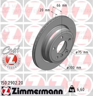 Тормозной диск ZIMMERMANN 150290220