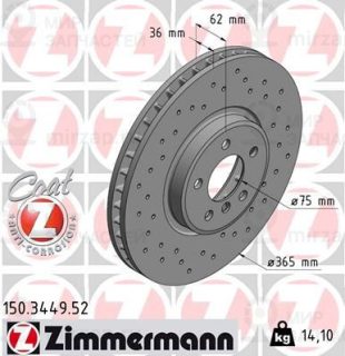 Запчасть ZIMMERMANN 150344952