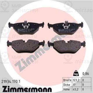 Запчасть ZIMMERMANN 219341701