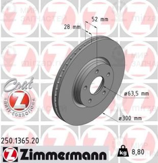 Запчасть ZIMMERMANN 250136520