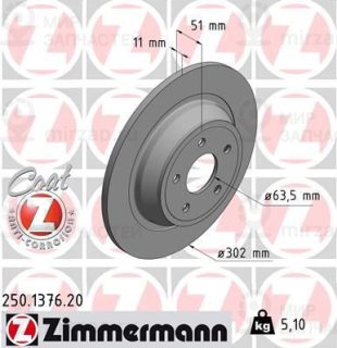 Запчасть ZIMMERMANN 250137620