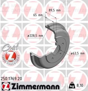 Запчасть ZIMMERMANN 250176920