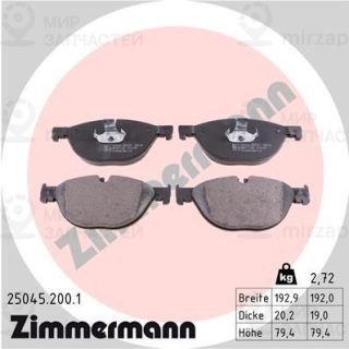 Запчасть ZIMMERMANN 250452001