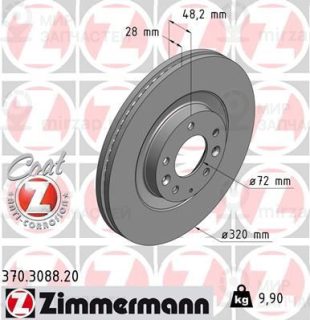 Запчасть ZIMMERMANN 370308820