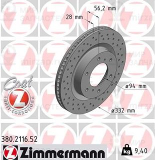 Запчасть ZIMMERMANN 380211652