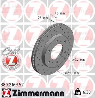 Запчасть ZIMMERMANN 380216952