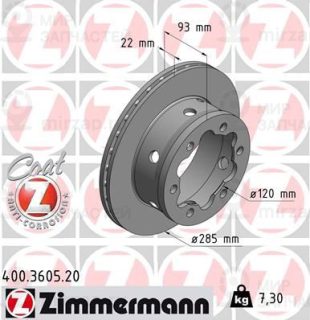 Запчасть ZIMMERMANN 400360520