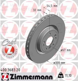 Запчасть ZIMMERMANN 400368320