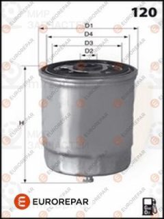 Запчасть EUROREPAR 1643625880