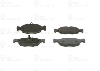 Комплект тормозных колодок (дисковый тормоз) BOSCH 0986460938