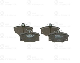 Комплект тормозных колодок (дисковый тормоз) BOSCH 0986468380
