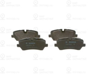 Комплект тормозных колодок (дисковый тормоз) BOSCH 0986494810