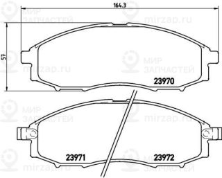 Запчасть BREMBO P56049