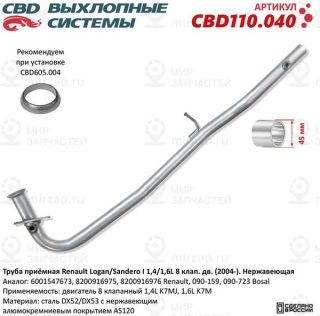 Запчасть CBD CBD110040