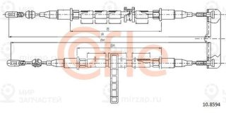 Запчасть Cofle 92108594