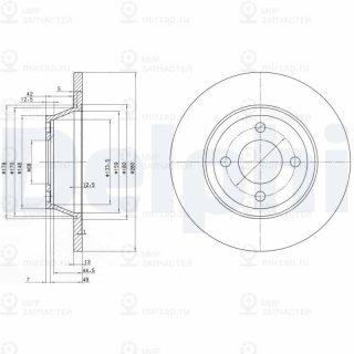 Запчасть DELPHI BG2783