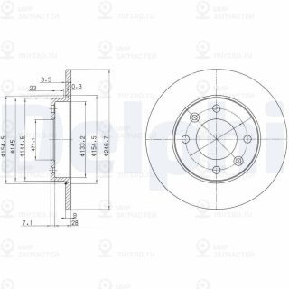 Запчасть DELPHI BG3653