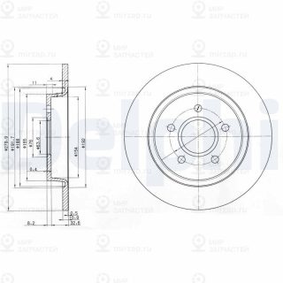 Запчасть DELPHI BG3897C