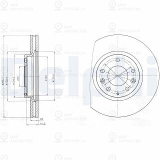 Запчасть DELPHI BG4256