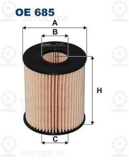 Фильтр масляный FILTRON OE685