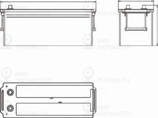 Запчасть EXIDE EE1403