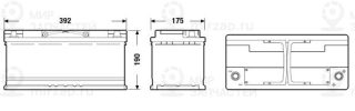 Запчасть EXIDE EK1050