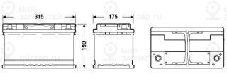 Запчасть EXIDE EK820