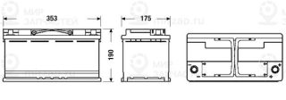 Запчасть EXIDE EK950