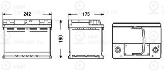 Запчасть EXIDE EL600