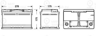 Запчасть EXIDE EL652