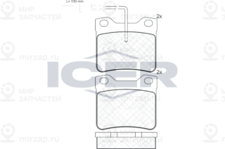 Запчасть ICER 141241