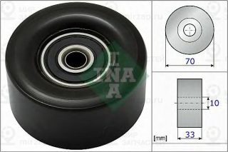 532 0780 10_532078010 Ina Ролик Ремня Приводного Nissan Qashqai 1,6 (07-) Tiida INA 532078010